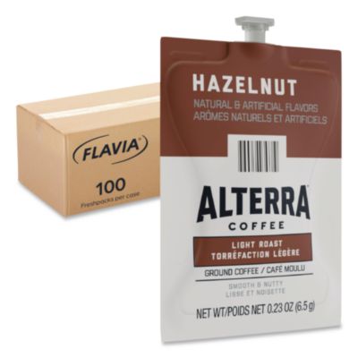 Alterra Hazelnut Coffee Freshpack, 100/Carton - 48011 C2G