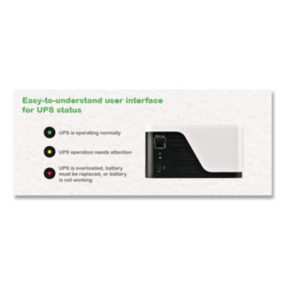 Back-UPS BE900G3 Battery Backup System, 8 Outlets, 900 VA, 490 J - BE900G3