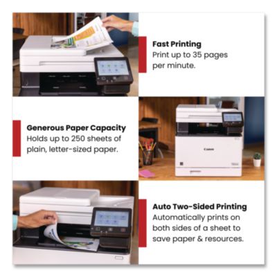 imageCLASS MF753Cdw II, Wireless Multifunction Laser Printer, Copy/Fax/Print/Scan - 7185C011