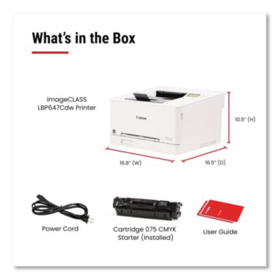 imageCLASS LBP647Cdw Wireless Laser Printer - 6929C002