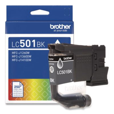 LC501BKS Ink, 250 Page-Yield, Black - LC501BKS