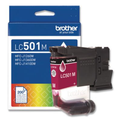 LC501MS Ink, 200 Page-Yield, Magenta - LC501MS