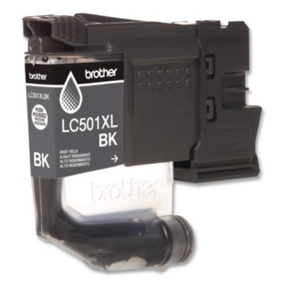LC501XLBKS High-Yield Ink, 500 Page-Yield, Black - LC501XLBKS