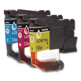 LC501XL3PKS High-Yield Ink, 500 Page-Yield, Cyan/Magenta/Yellow, 3/Pack - LC501XL3PKS