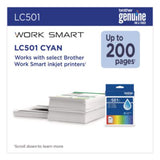 LC501CS Ink, 200 Page-Yield, Cyan - LC501CS