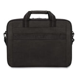 Classic Slim Laptop Briefcase, Fits Devices Up to 16", 16.75 x 3.25 x 12.8, Black - TCT027US