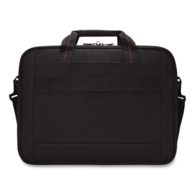 Classic Slim Laptop Briefcase, Fits Devices Up to 16", 16.75 x 3.25 x 12.8, Black - TCT027US