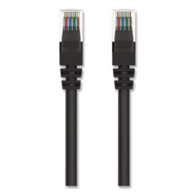 CAT5e Snagless Molded Patch Cable, 14 ft, Black - A3L791B14-BLK-S