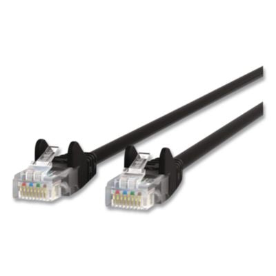 CAT5e Snagless Molded Patch Cable, 14 ft, Black - A3L791B14-BLK-S