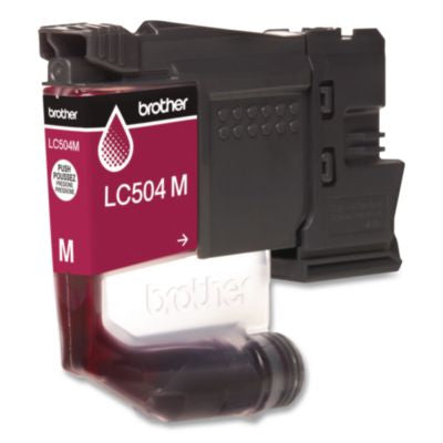 LC504 INKvestment Ink, 500 Page-Yield, Magenta - LC504MS