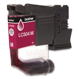 LC504 INKvestment Ink, 500 Page-Yield, Magenta - LC504MS