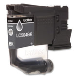 LC504 INKvestment Ink, 600 Page-Yield, Black - LC504BKS