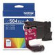 LC504 INKvestment, High-Yield Ink, 1,000  Page-Yield, Magenta - LC504XLMS