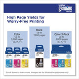 BTD180 INKvestment High-Yield Ink, 5,000 Page-Yield, Yellow - BTD180YS