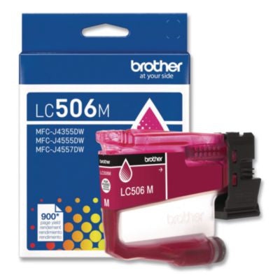 LC506 INKvestment, 900 Page-Yield, Magenta - LC506MS