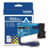 LC506 INKvestment, High-Yield Ink, 1,500 Page-Yield, Cyan - LC506XLCS