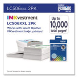 LC506 INKvestment, Super High-Yield Ink, 5,000 Page-Yield, Black, 2/Pack - LC506XXL2PKS
