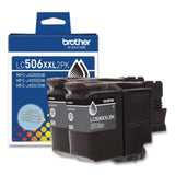 LC506 INKvestment, Super High-Yield Ink, 5,000 Page-Yield, Black, 2/Pack - LC506XXL2PKS