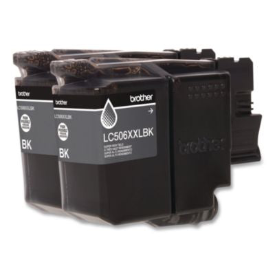 LC506 INKvestment, Super High-Yield Ink, 5,000 Page-Yield, Black, 2/Pack - LC506XXL2PKS