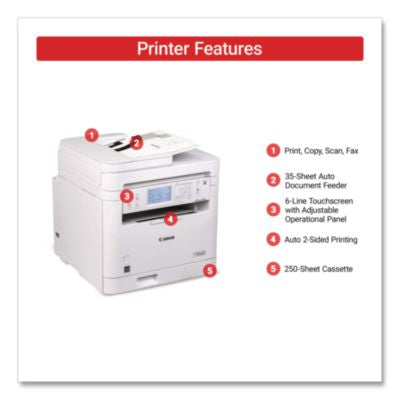 imageCLASS MF287dw, Copy/Fax/Print/Scan - 6354C011