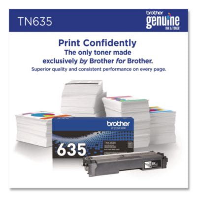 TN635 Toner, 3,000 Page-Yield, Black - TN635BK