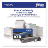 TN635 Toner, 3,000 Page-Yield, Black - TN635BK