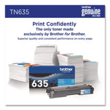 TN635 Toner, 1,800 Page-Yield, Cyan - TN635C