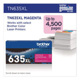 TN635XL High-Yield Toner, 4,500 Page-Yield, Magenta - TN635XLM