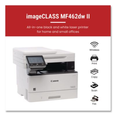 imageCLASS MF462dw II Laser Printer, Copy/Fax/Print/Scan - 7188C015