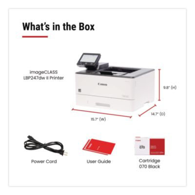imageCLASS LBP247dw II Wireless Laser Printer - 7187C004