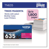 TN635 Toner, 1,800 Page-Yield, Magenta - TN635M
