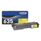 TN635 Toner, 1,800 Page-Yield, Yellow - TN635Y