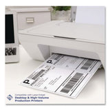 Perforated Paper, 92 Bright, Perforated 5.5" from Bottom, 20 lb Bond Weight, 8.5 x 11, White, 500/Ream, 5 Reams/Carton - 04116 C2G