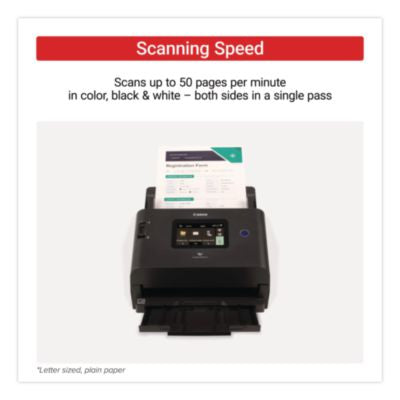 imageFORMULA DR-S350NW, 600 dpi Optical Resolution, 60-Sheet Auto Document Feeder - 6897C002