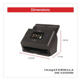 imageFORMULA DR-S350NW, 600 dpi Optical Resolution, 60-Sheet Auto Document Feeder - 6897C002