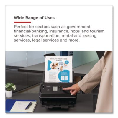 imageFORMULA DR-C340, 600 dpi Optical Resolution, 100-Sheet Duplex Auto Document Feeder - 7291C002