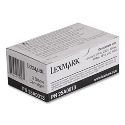 25A0013 Staple Cartridge, 5,000 Staples/Cartridge, 3 Cartridges/Box - 25A0013