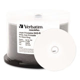 DVD-R DataLife Plus Printable Recordable Disc, 4.7 GB,16x, Spindle, White, 50/Pack - 95079
