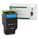 74C10C0 Return Program Unison Toner, 3,000 Page-Yield, Cyan - 74C10C0