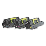 72K0FV0 Return Program Photoconductor Kit, 500 Page-Yield, Cyan/Magenta/Yellow - 72K0FV0
