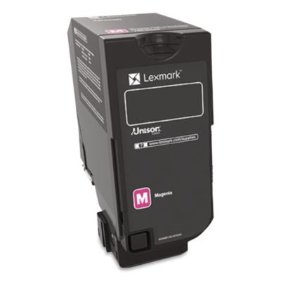 74C00MG Return Program Toner, 3,000 Page-Yield, Magenta - 74C00MG