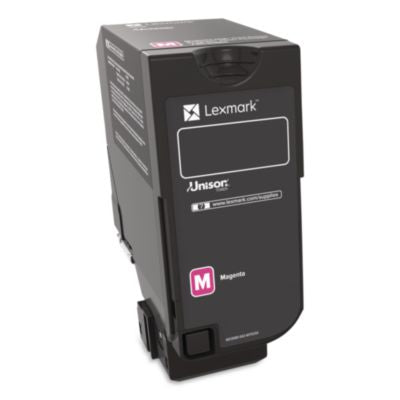 74C0HMG High-Yield Toner, 12,000 Page-Yield, Magenta - 74C0HMG