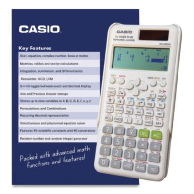 FX-115ESPLS2-S 2nd Edition Scientific Calculator, 12-Digit LCD - FX-115ESPLS2-S