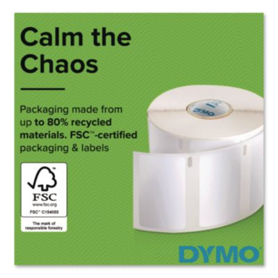 LW Address Labels, 1.13" x 3.5", White, 350 Labels/Roll, 12 Rolls/Pack - 2050768