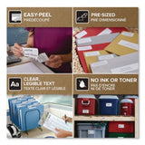 LW Address Labels, 1.13" x 3.5", White, 350 Labels/Roll, 24 Rolls/Box - 2050813