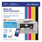 MFC-J6960DW INKvestment Color AIO Printer, Copy/Fax/Print/Scan - MFCJ6960DW
