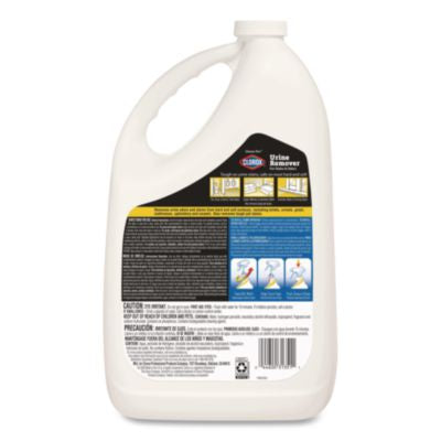 CloroxPro Urine Remover for Stains and Odors, Clean Floral Scent, 128 oz Refill Bottle, 4/Carton - 31351