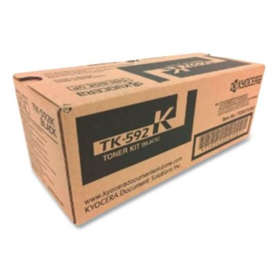 TK592K Toner, 7,000 Page-Yield, Black - TK592K