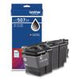 LC507 Ultra High-Yield Ink, 2,500 Page-Yield, Black - LC507BK