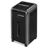 FELLOWES SHREDDER,MICR,225MI,BK - 4620001